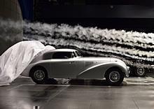 Back to the future – seiner Zeit voraus: Mercedes-Benz 540 K Stromlinienwagen (W 29), 1938. Als Einzelstück gefertigt in der Abteilung Sonderwagenbau im Mercedes-Benz Werk Sindelfingen.